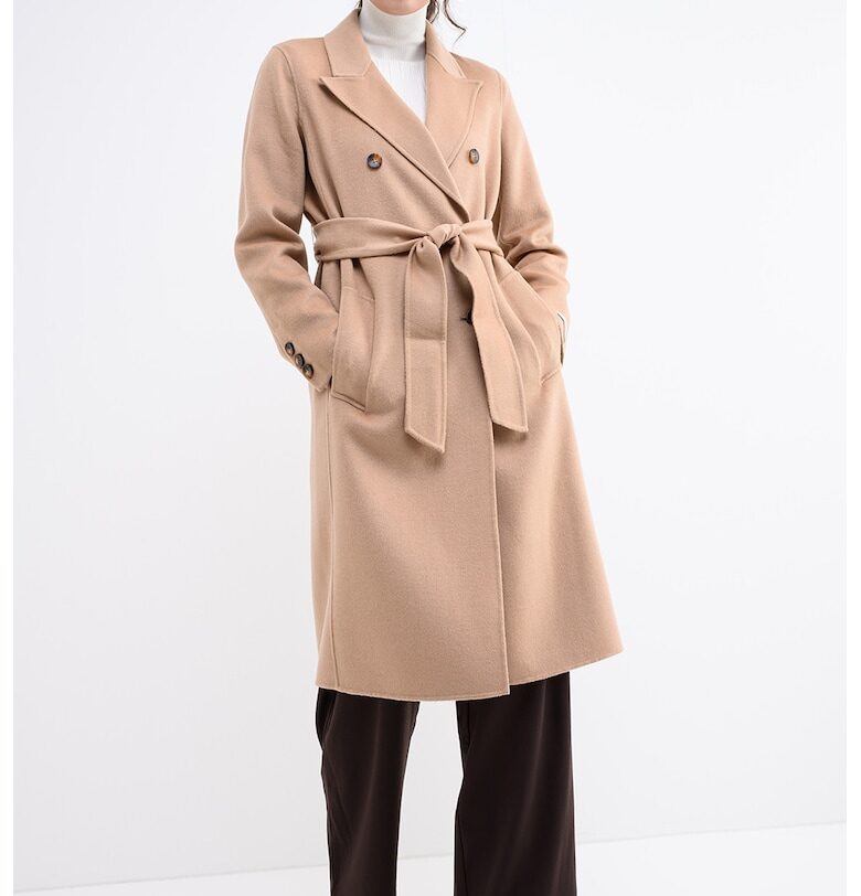 Вълнено палто - Камел Marella