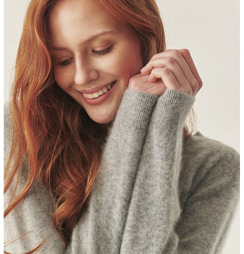 Вънен пуловер - Светло сив Tatuum