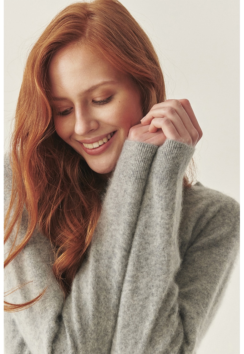 Вънен пуловер - Светло сив Tatuum