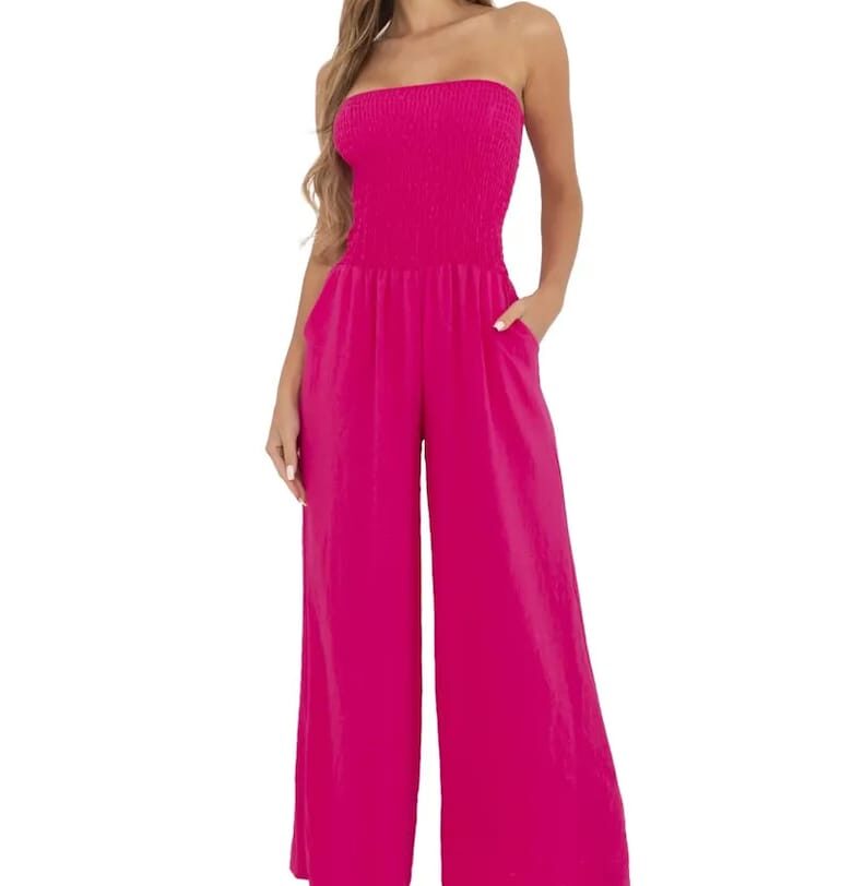 Гащеризон без презрамки със свободна кройка - Един размер Italy Moda