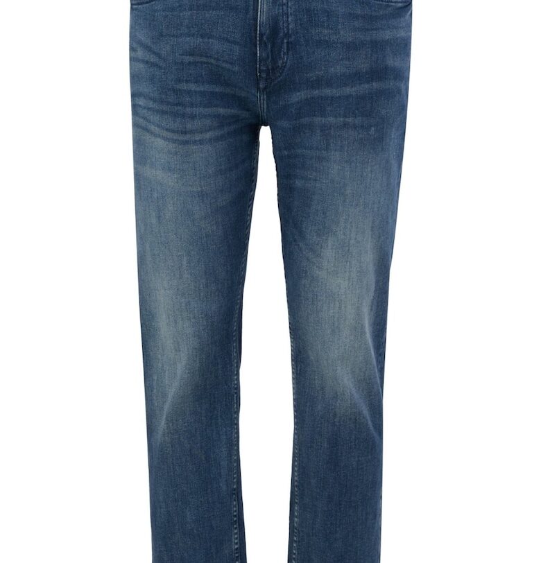 Голям размер мъжки дънки Casby със средна талия и права кройка - сини - Син sOliver