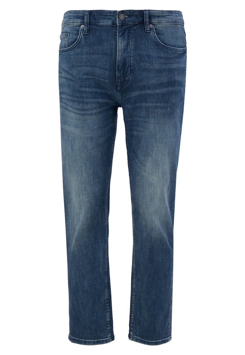 Голям размер мъжки дънки Casby със средна талия и права кройка - сини - Син sOliver