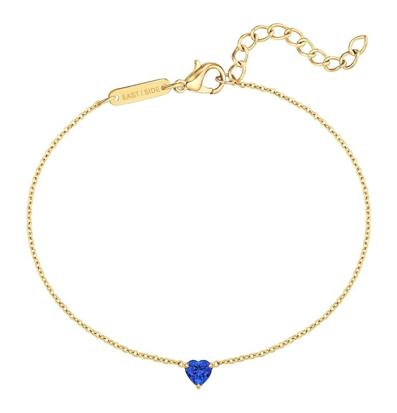 Гривна с 14К злато и циркони Eastside