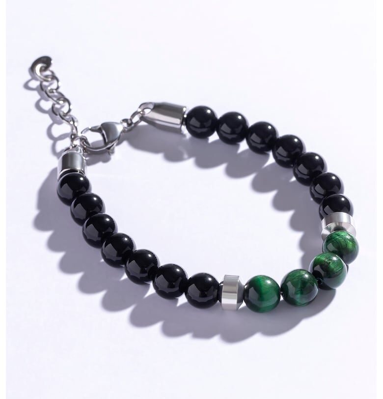 Гривна с мъниста от полускъпоценни камъни Marc Malone