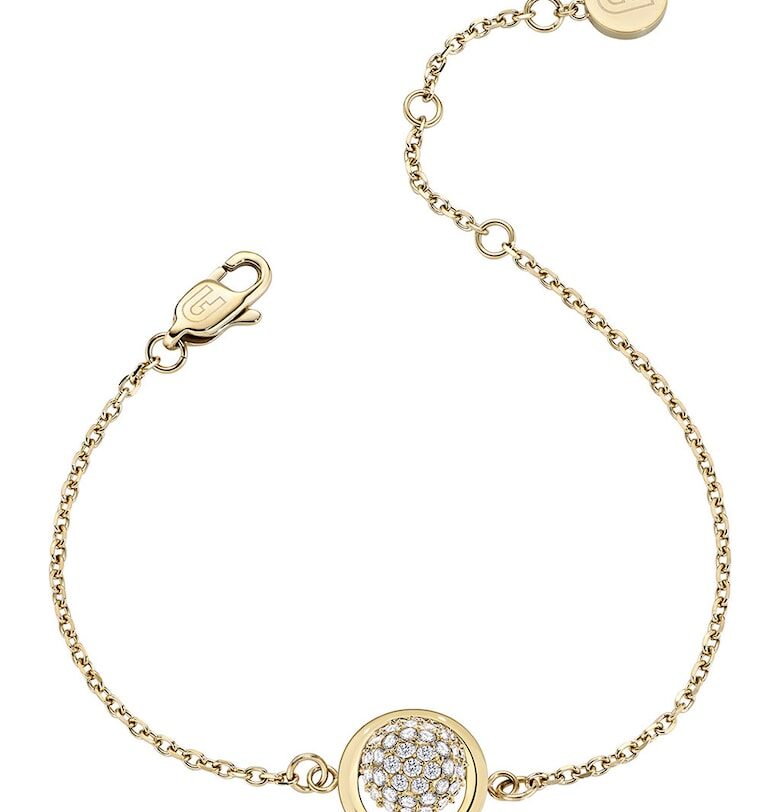 Гривна с позлата от 14К и кристали Furla