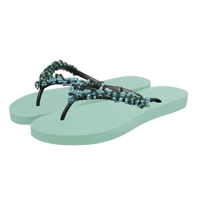 Гумени чехли Amazonas с мъниста UZURII