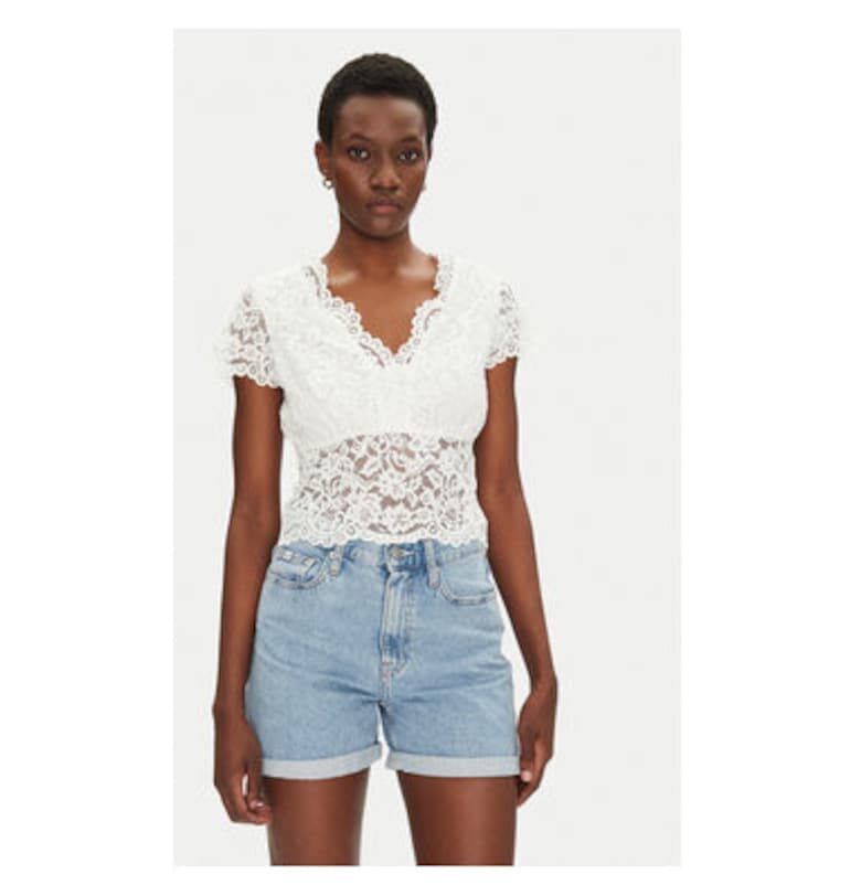 Дамска блуза  241-DANSA - Полиамид/Вискоза - Екрю - Екрю Morgan