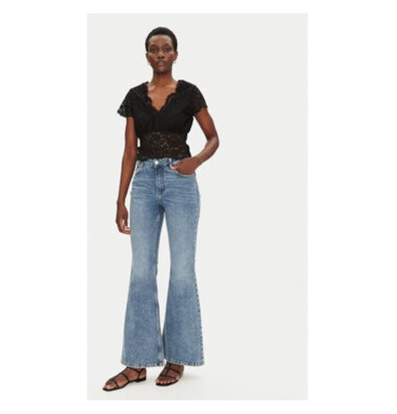 Дамска блуза  241-DANSA - Полиамид/Вискоза - Черна Morgan