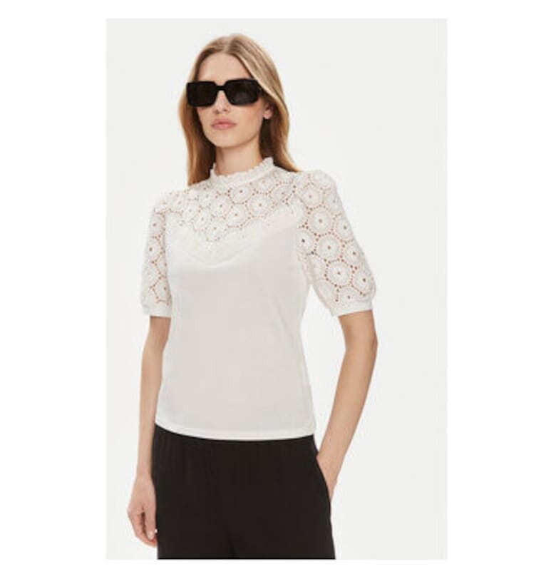 Дамска блуза  241-DULIE - Памук - Екрю Morgan