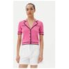 Дамска блуза  241-MEDIN - Полиестер/Вискоза - Розов - Розово Morgan