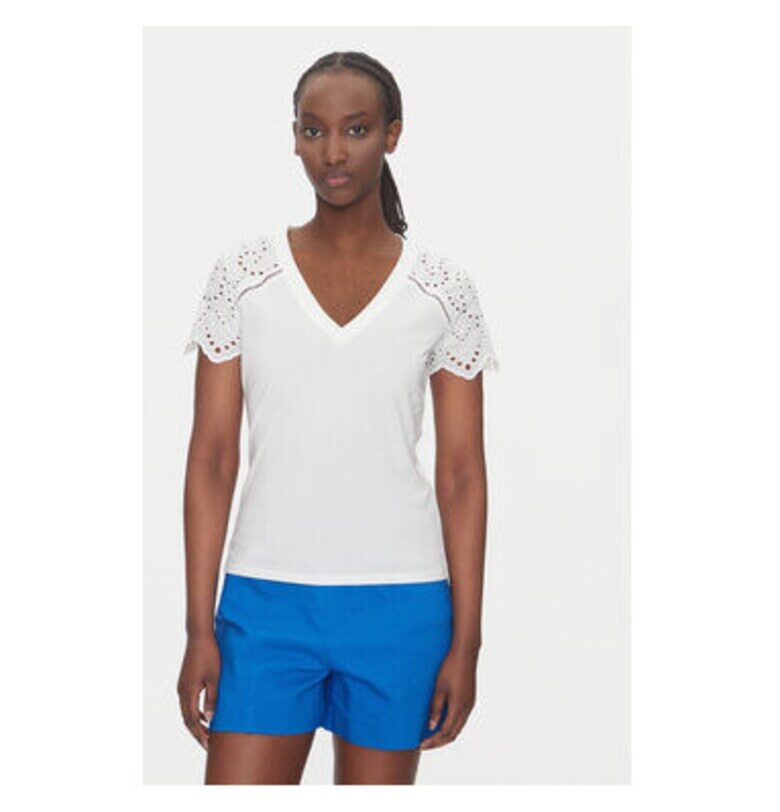 Дамска блуза  251-DMATY - Памук - Бял Morgan