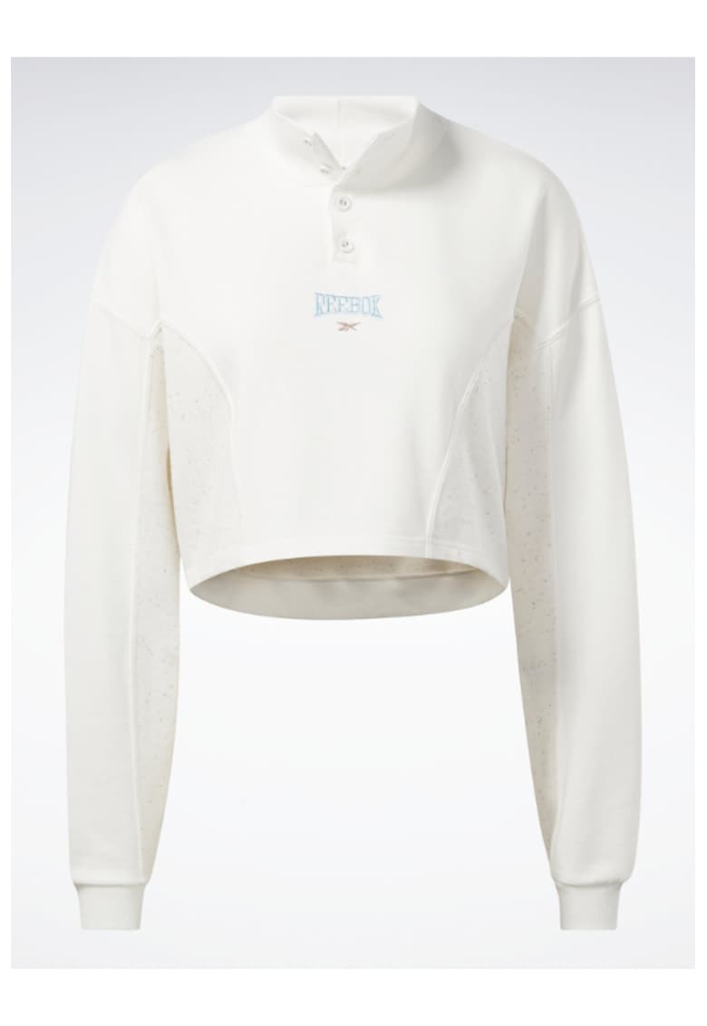 Дамска блуза - 301508878 - Памук - Бял Reebok