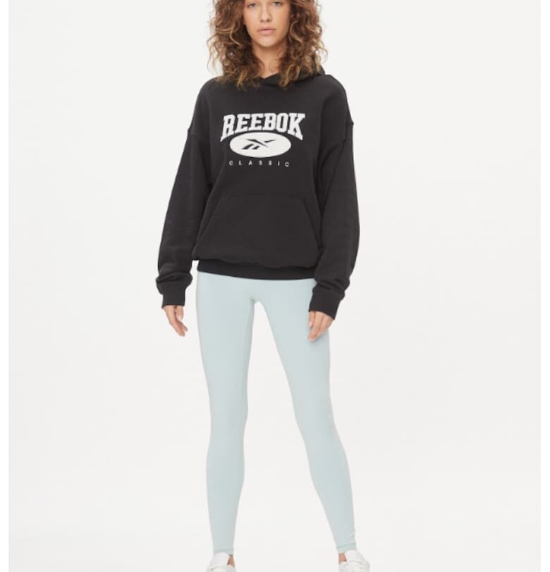 Дамска блуза -  302535354 - Памук - Черен Reebok