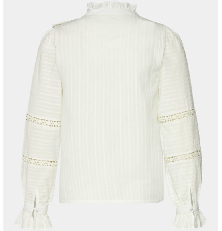 Дамска блуза  303165543 Памук - Екрю Naf Naf