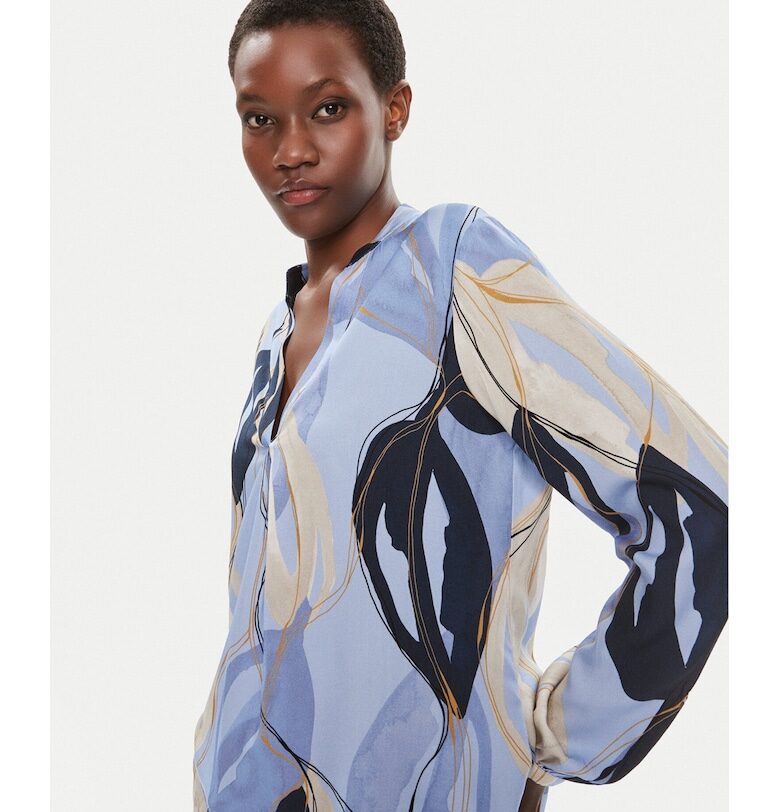 Дамска блуза -  303565831 - Син - Вискоза Tamaris