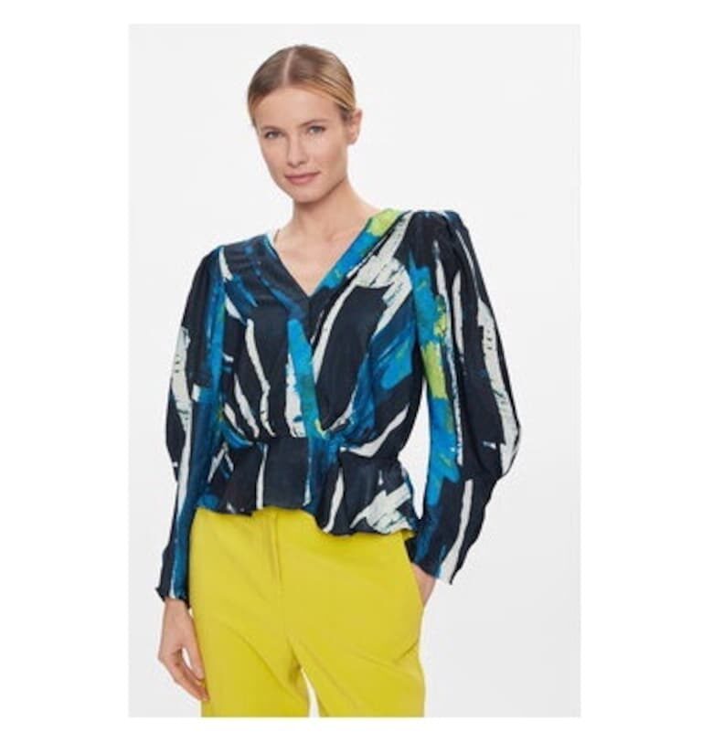 Дамска блуза -  303600730 - Полиестер - Многоцветен - Многоцветен DKNY