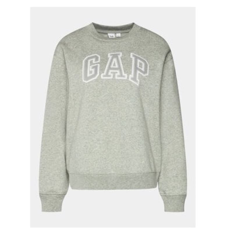 Дамска блуза -  303615765 - Памук/Полиестер - 2XS INTL - Сива GAP