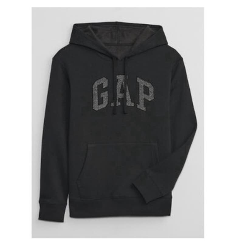 Дамска блуза -  303616083 - Памук/Полиестер - Черна - Черен GAP