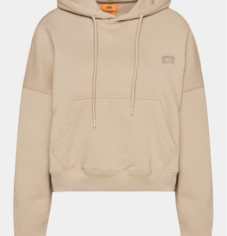 Дамска блуза -  303862961 - Памук/Полиестер - Бежов - Бежов ALPHA INDUSTRIES