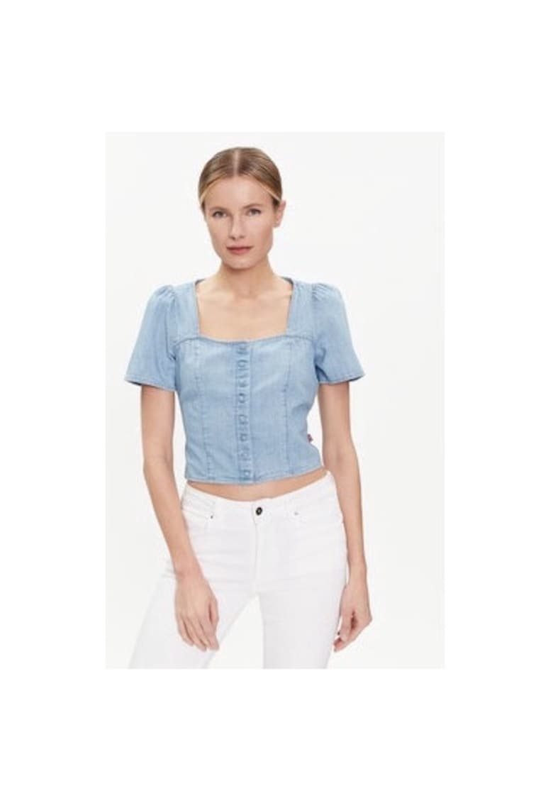 Дамска блуза 303866631 - Памук/Памук - Синя - Син Levis