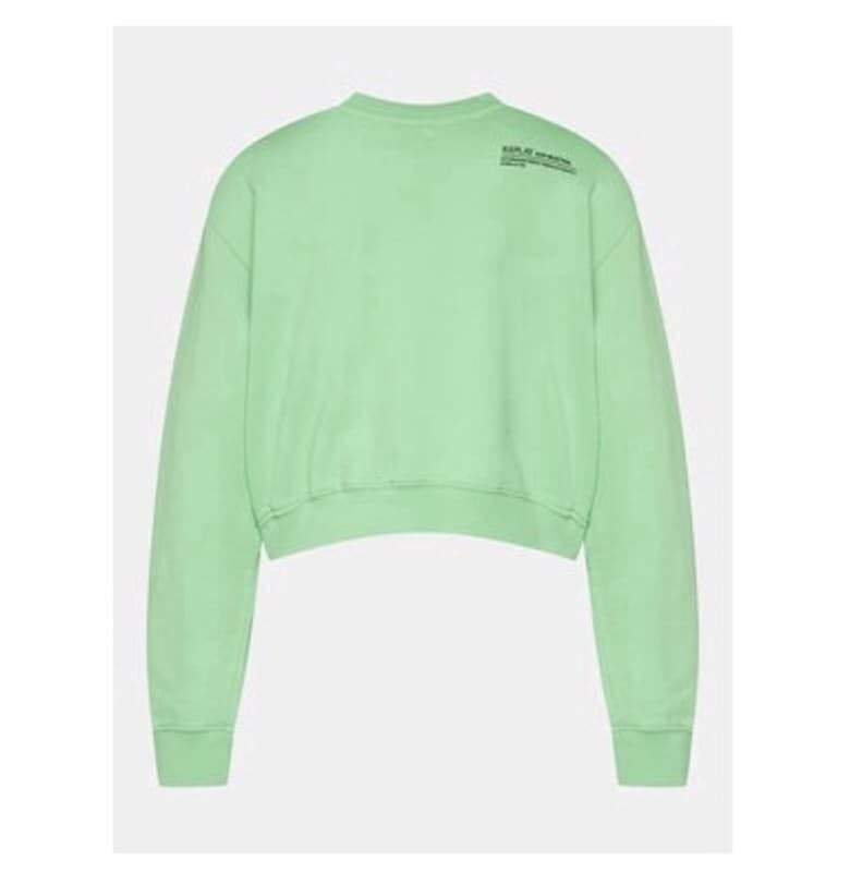 Дамска блуза -  303878320 - Памук - Зелен Replay