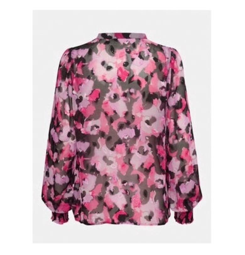 Дамска блуза -  304099250 - Полиестер - Розова - Розово kaffe