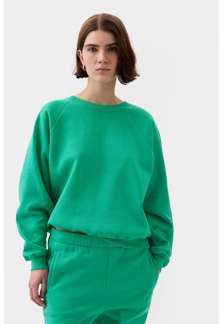 Дамска блуза - 304144462 - Памук/Полиестер - - Зелен GAP