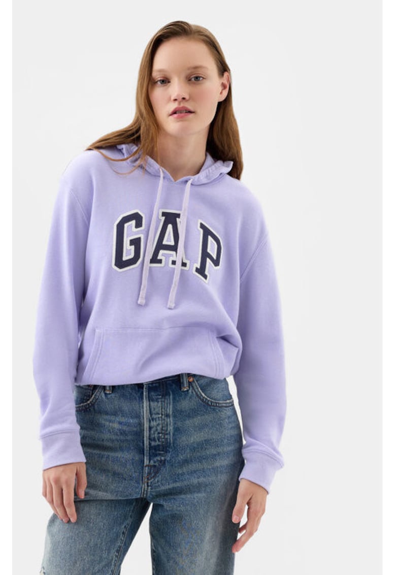Дамска блуза 304144523 - Памук/Полиестер - Лилава - Виолетов GAP