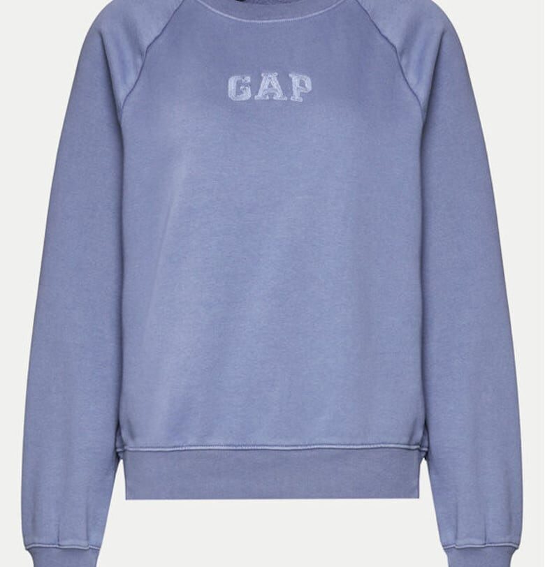 Дамска блуза -  304144578 - Памук/Полиестер - Син GAP