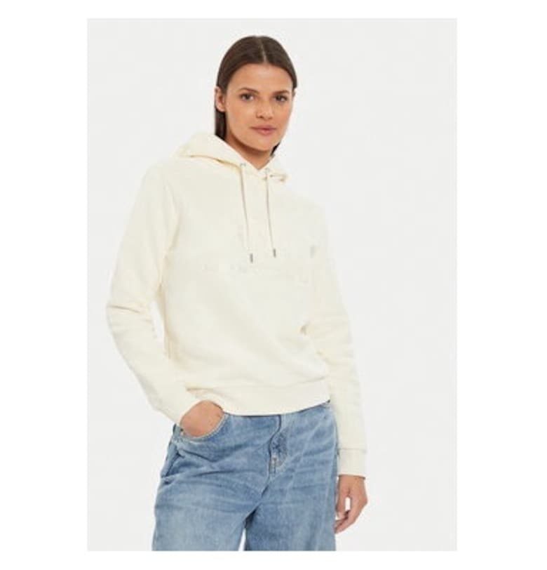 Дамска блуза -  304177781 - Памук/Полиестер - Бежов - Бежов Gant