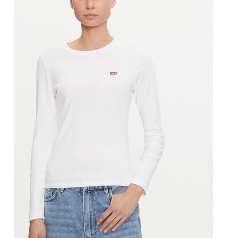 Дамска блуза -  304252846 - Памук - Бяла - Бял Levis