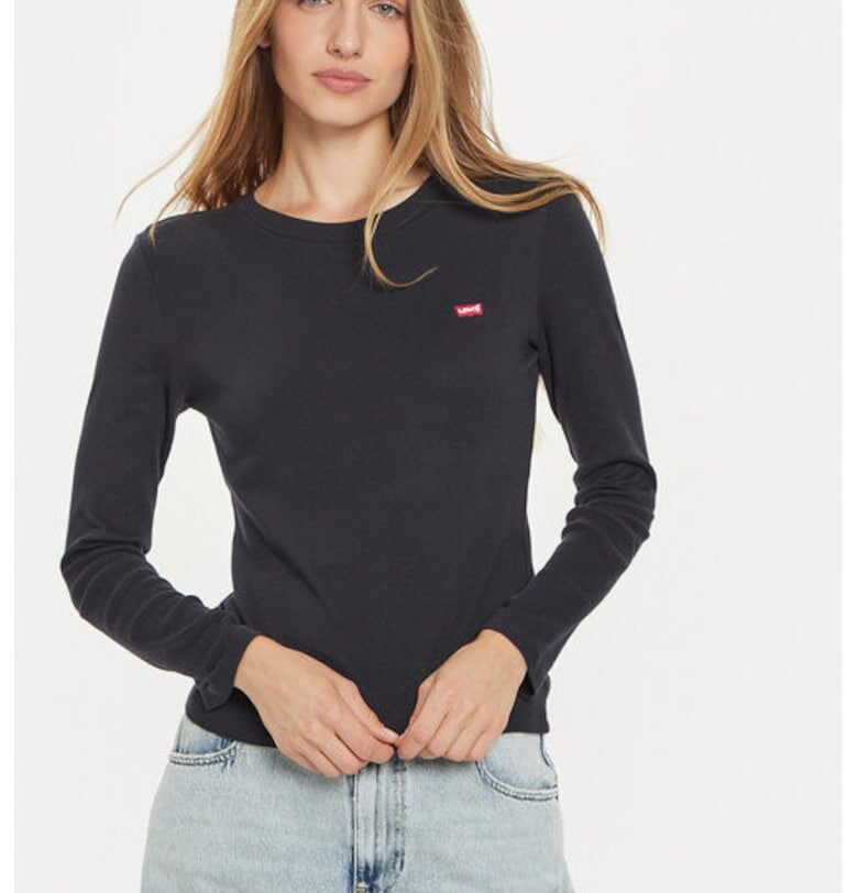Дамска блуза -  304252891 - Памук - Черен - Черен Levis