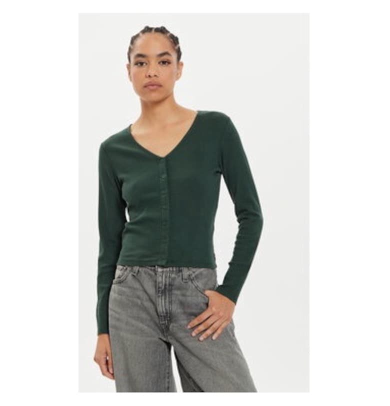 Дамска блуза -  304253676 - Памук - Зелен - Зелен Levis