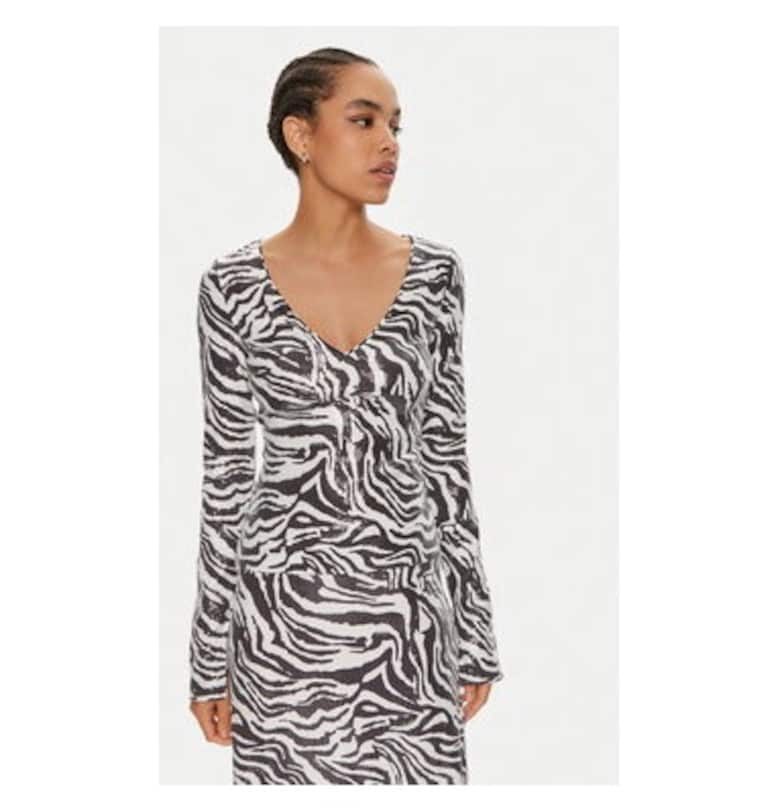 Дамска блуза -  304471377 - Рециклиран полиестер - Бяла - Бял ROTATE