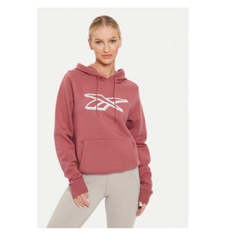 Дамска блуза -  304552991 - Памук/Полиестер - Кафява - Кафяв Reebok