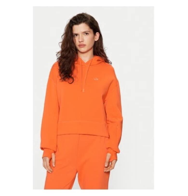 Дамска блуза -  304581182 - Памук/Полиестер - Оранжев - Оранжев Lacoste