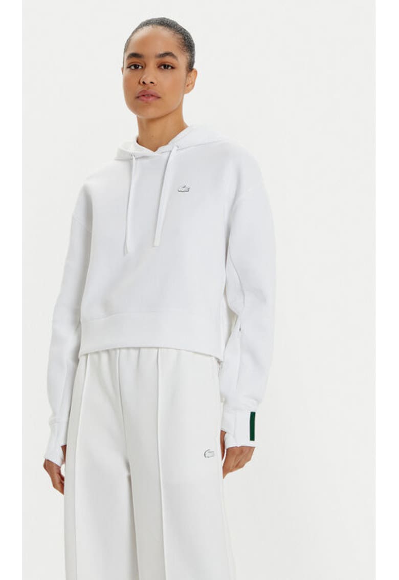 Дамска блуза - 304582592 - Памук/Полиестер - Бяла - Бял Lacoste