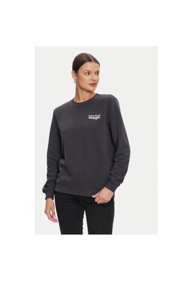 Дамска блуза - 304596483 - Памук/Полиестер - Черна - Черен Wrangler