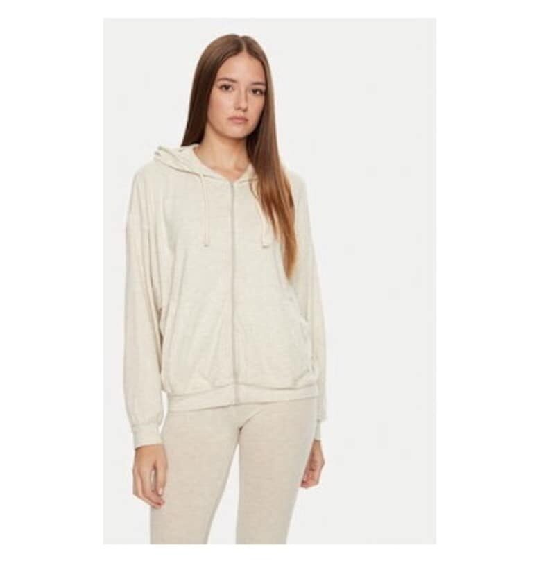 Дамска блуза  304611094 - Модал/Памук/Еластан - Бежов American Vintage