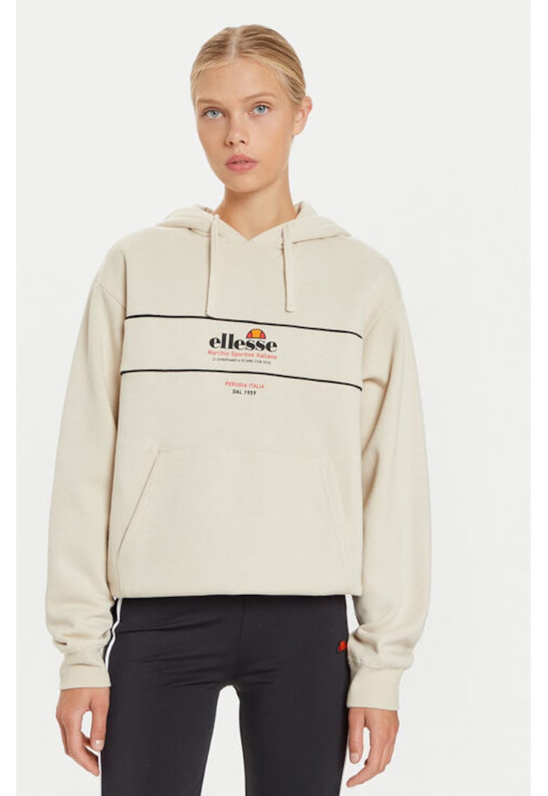 Дамска блуза - 304636301 - Памук/Полиестер - Бежов - Бежов ELLESSE