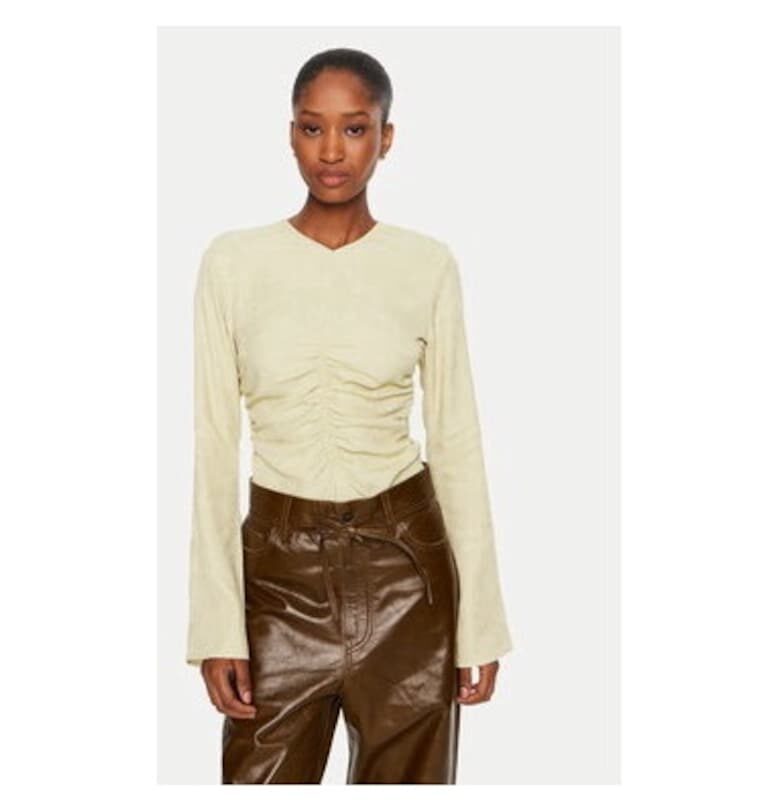 Дамска блуза -  304749964 - Вискоза - Бежов - Бежов Day Birger