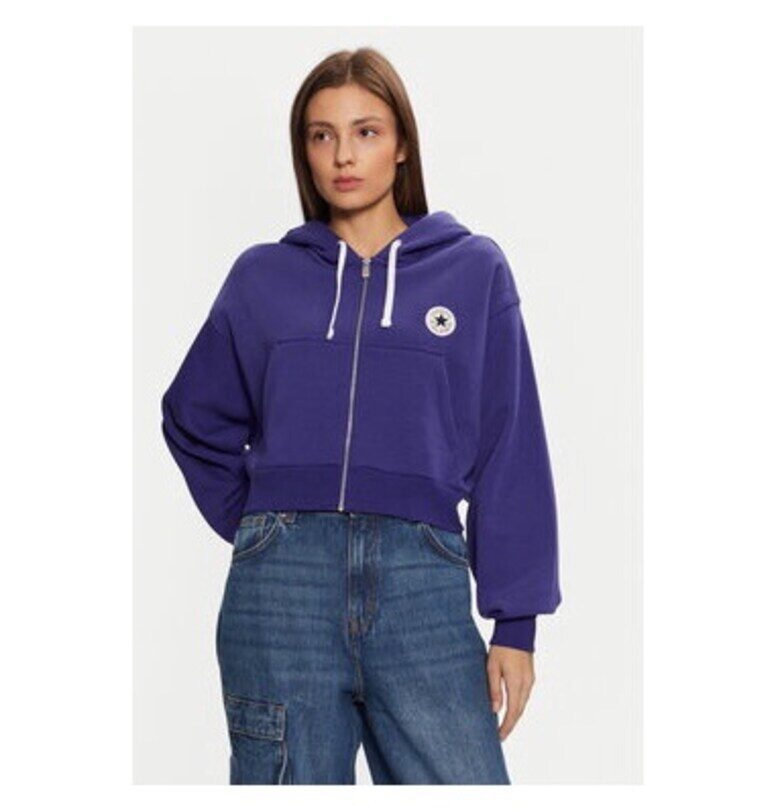 Дамска блуза -  304942617 - Памук/Полиестер - Синя - Син Converse