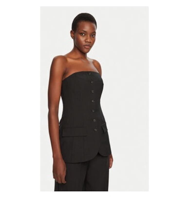 Дамска блуза -  304944277 - Рециклиран полиестер/Вълна - Сива - Сив Birgitte Herskind