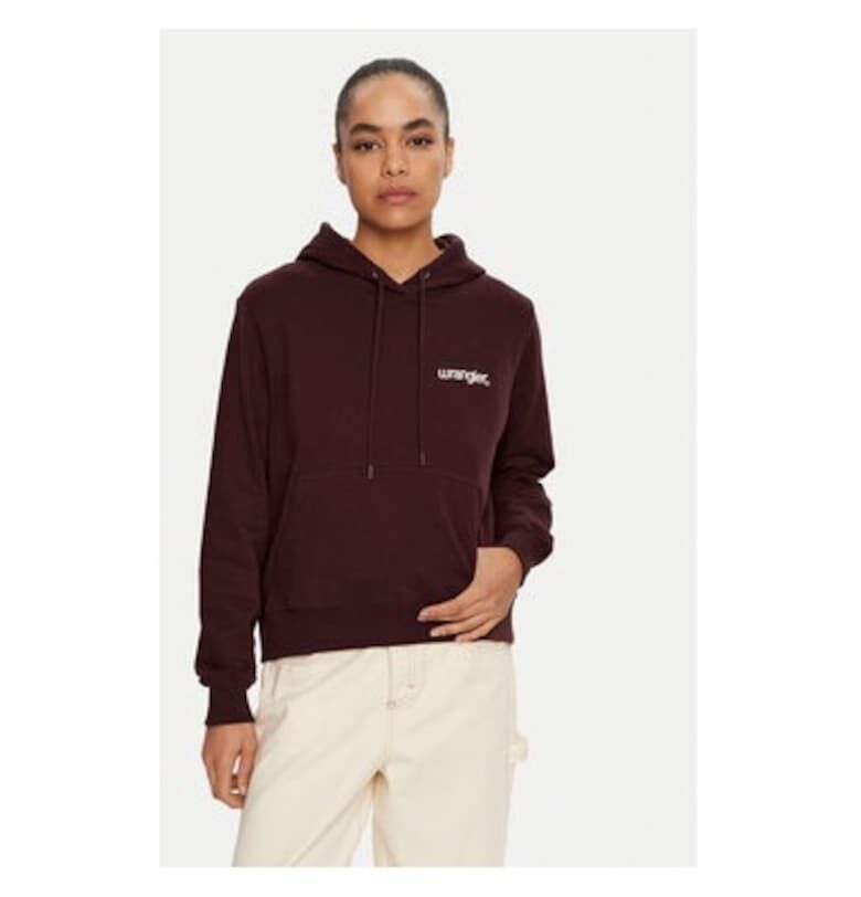 Дамска блуза -  304998157 - Памук/Полиестер - Червена - Червен Wrangler