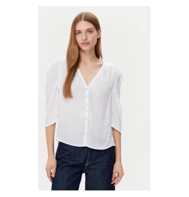 Дамска блуза -  305252814 - Полиестер - Бяла Morgan