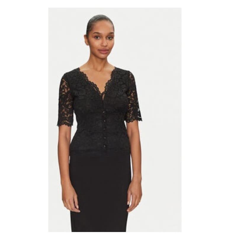 Дамска блуза  305253576 - Полиамид/Вискоза - Черна Morgan