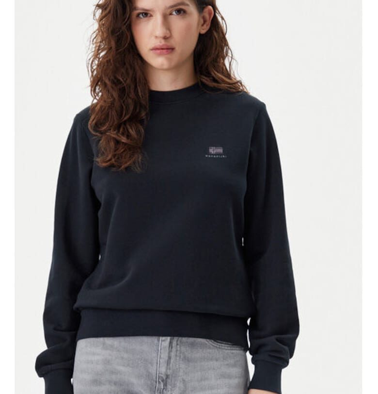 Дамска блуза -  305332066 - Памук - Черен - Черен Napapijri