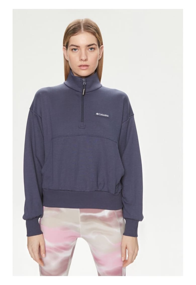 Дамска блуза - 83701 - тъмносиня - полиестер Columbia