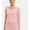 Дамска блуза - 95983 - Розово - Полиестер Juicy Couture