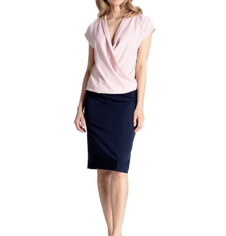 Дамска блуза Astotte M652 розова - Розово Figl